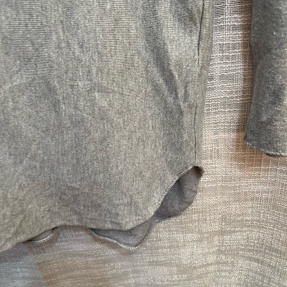 Knit tunic sweater, gray tunic sweater - Picture 4 of 6